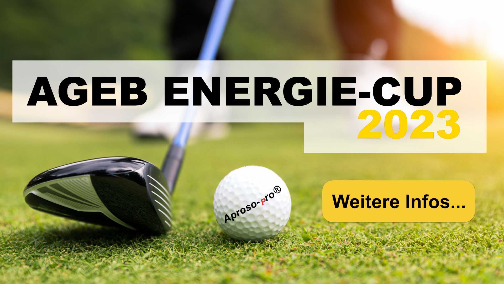 Golfturnier - AGEB Energie-Cup 2023 | 26.08.2023