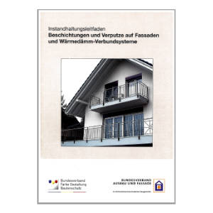 Broschüre Beschichtungen und Verputze auf Fassaden und Wärmedämm-Verbundsysteme